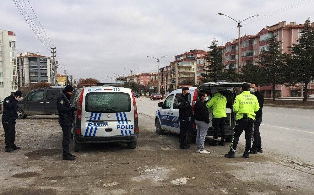 Kulu’da korona denetimleri sürüyor