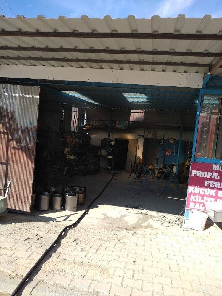 Konya'da sobaya dökülen yakıcı madde patladı: 1 yaralı
