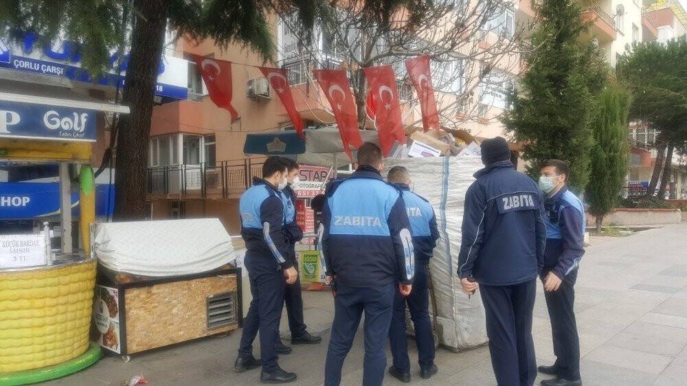 Sokağa çıkma kısıtlamasında ’çekçekçi’ operasyonu