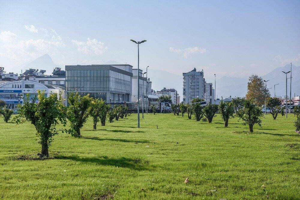 Kepez yeşil alanda altın yıllarını yaşıyor