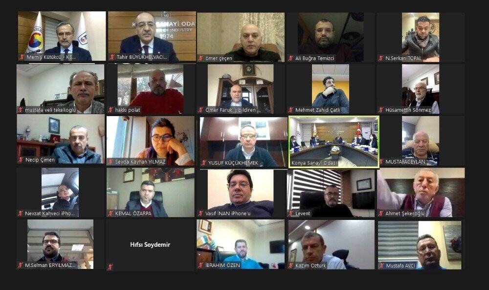 Kütükcü: 'Konya 2020 yılında da üretim, yatırım ve ihracat dedi'