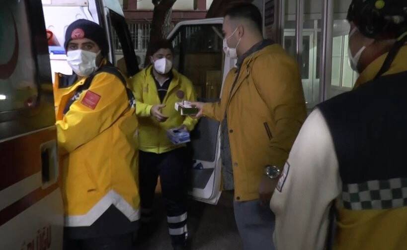 Pandemi savaşçılarına baklava dopingi