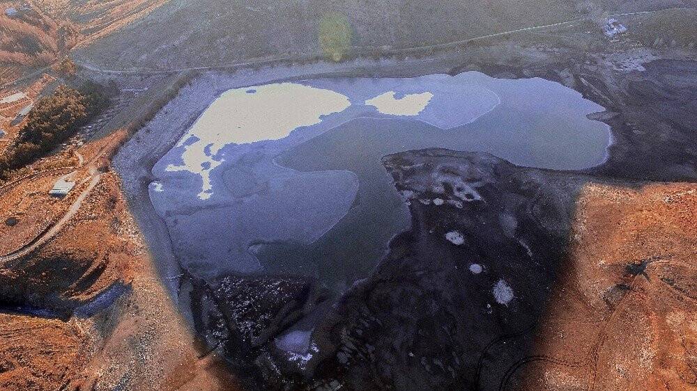 Sular çekildi, mezarlar 50 yıl sonra ortaya çıktı