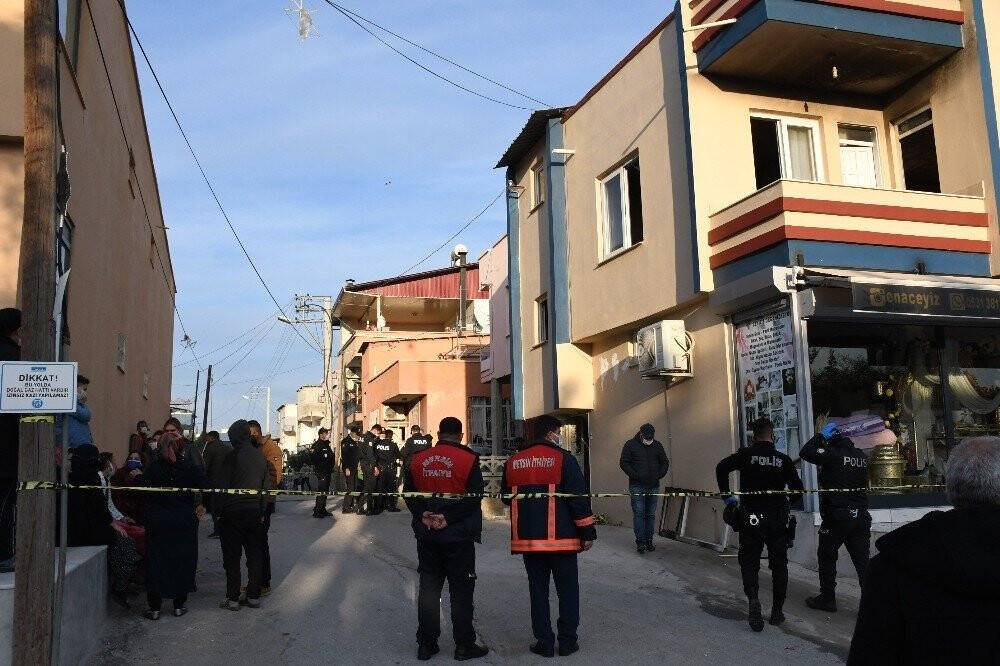 Yangına uykuda yakalandı