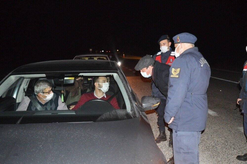 Hüyük Kaymakamı Demirkol yılbaşı denetimine katıldı