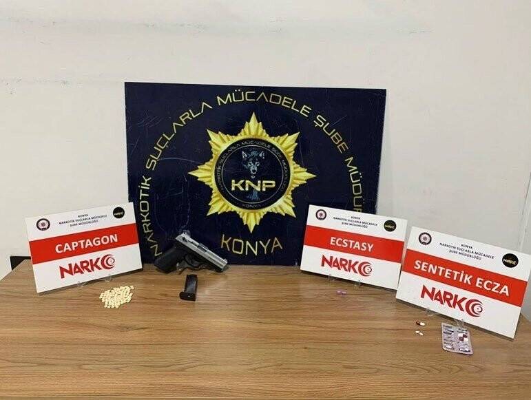 Konya’da sahte alkol yakalandı