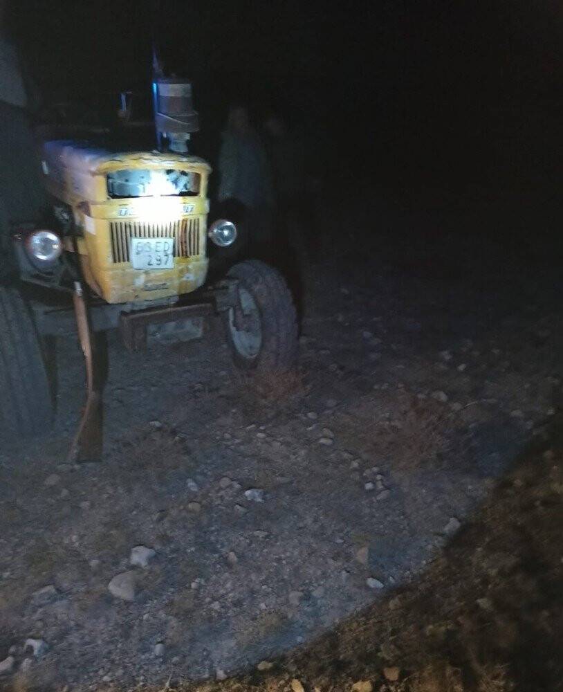 Konya'da far avına çıkan avcıların traktörlerine el konuldu