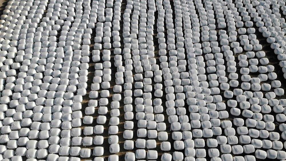 Dev kar taneleri gibi, görenleri şaşırtıyor