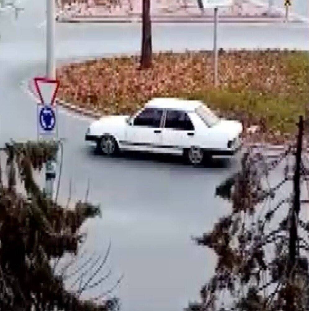 Konya’da drift yapan sürücüye 12 bin 96 lira ceza