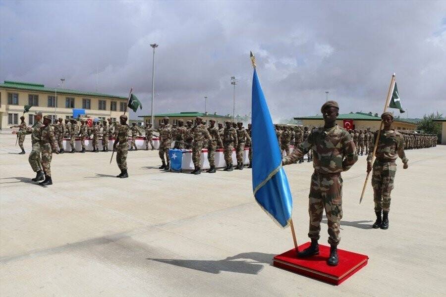 Somali ordusunda Türk imzası