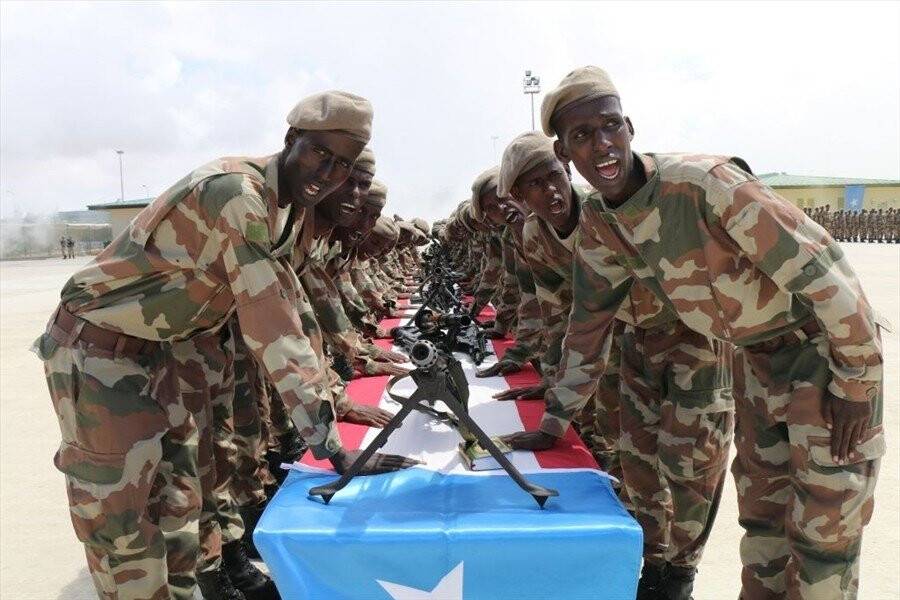 Somali ordusunda Türk imzası