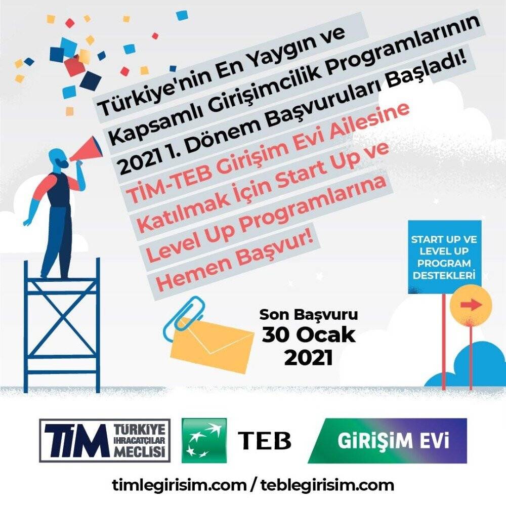 Teknoloji girişimcileri dünyaya açılacak