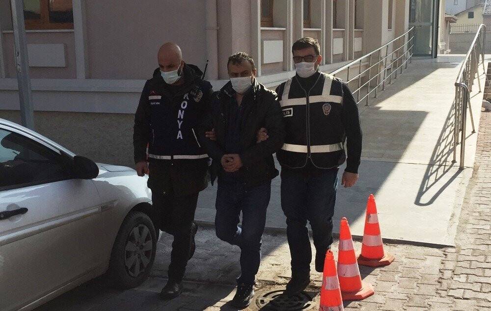 Konya’da karı kocayı öldüren zanlı adliyede