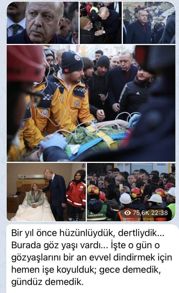 Cumhurbaşkanı Erdoğan’dan Elazığ paylaşımı