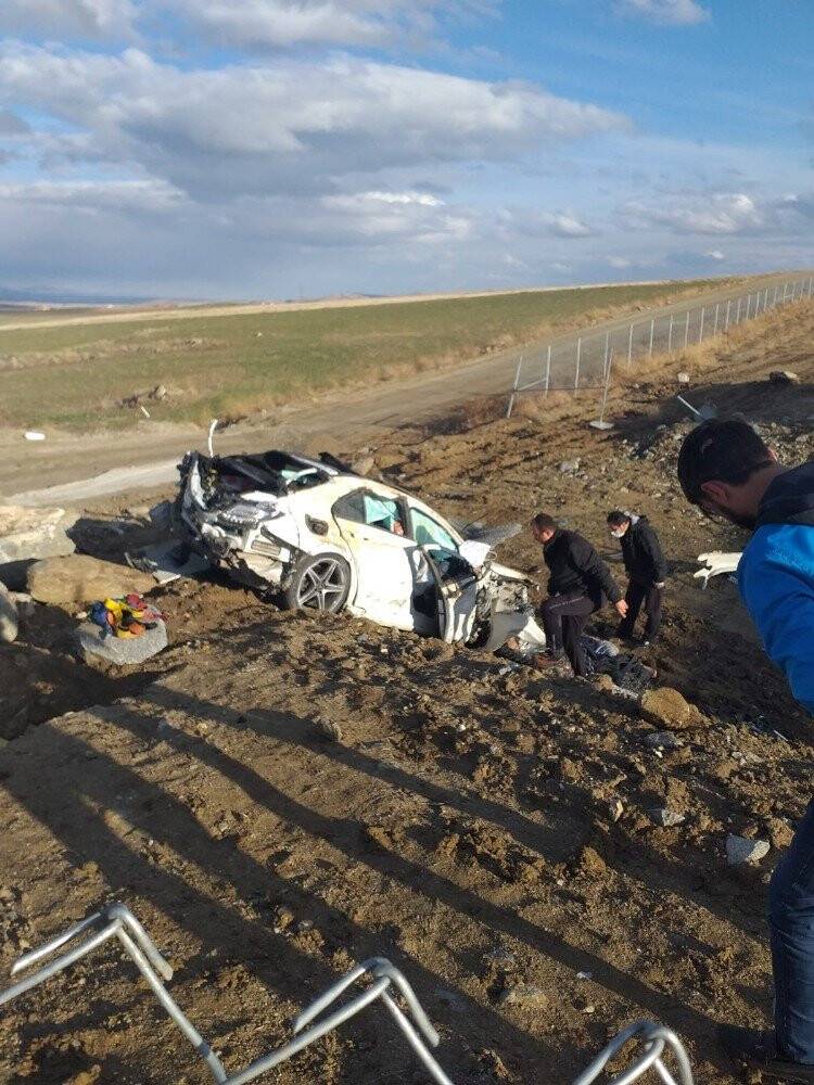 Ankara - Niğde karayolunda kaza: 1 ölü, 4 yaralı