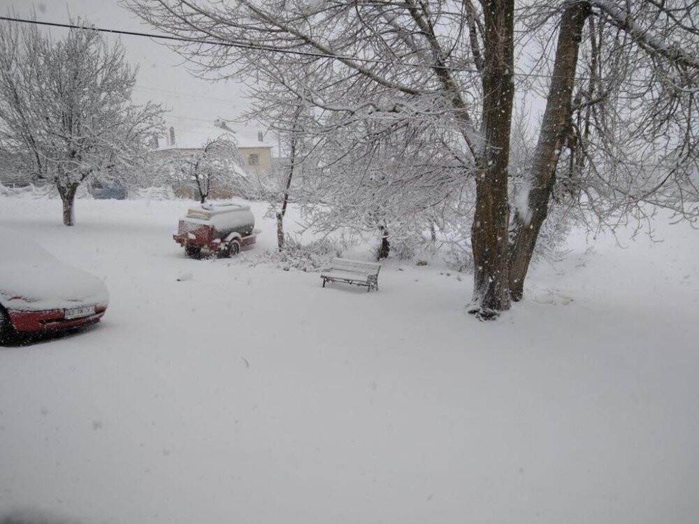 Konya’nın ilçeleri beyaza büründü