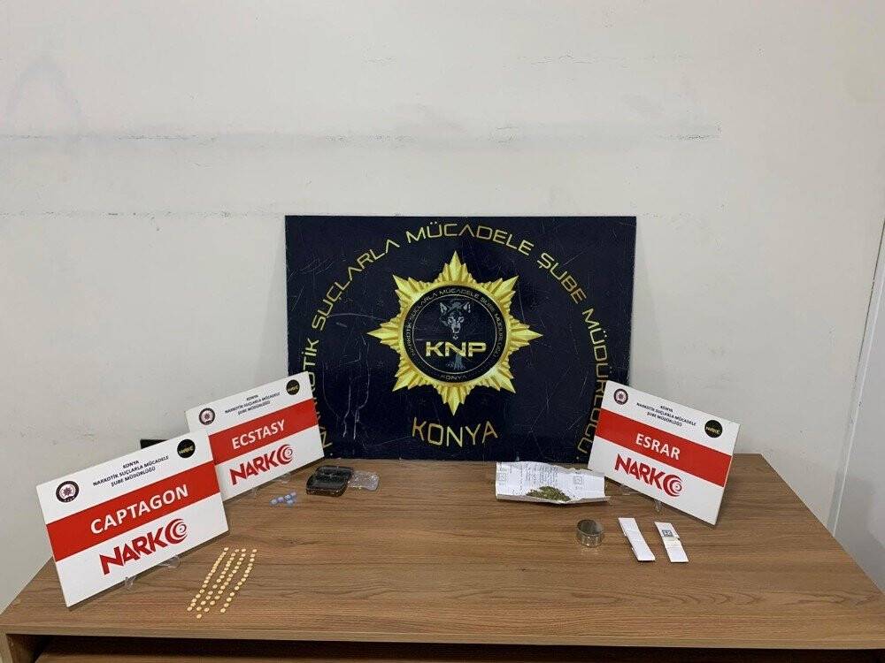 Konya 'torbacı' operasyonu : 36 gözaltı