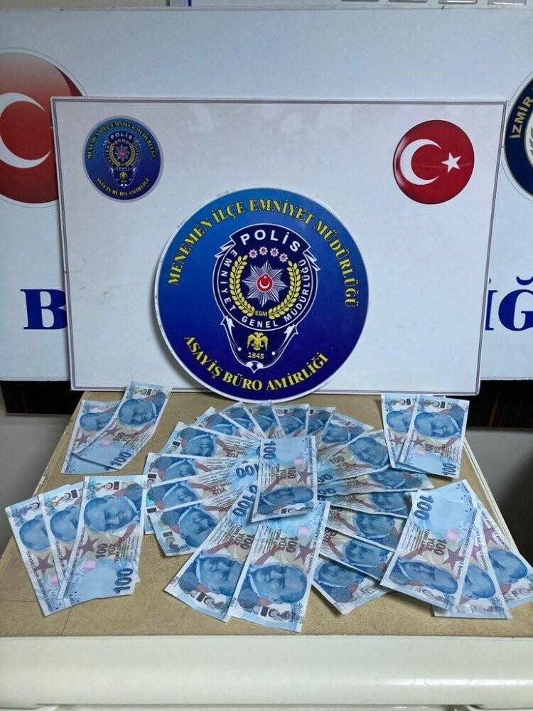 İzmir’de sahte para operasyonu