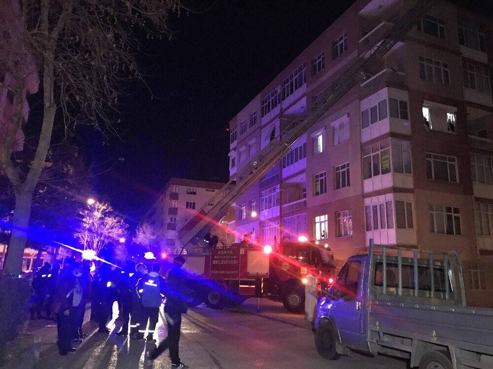 Konya'da feci yangın! Anne ile 6 yaşındaki kızı yangında hayatını kaybetti