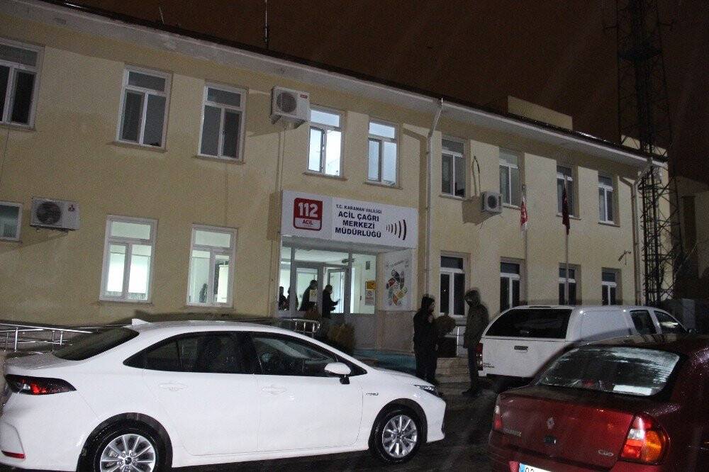 Karaman’da 112 Çağrı Merkezi’nin üzerine yıldırım düştü