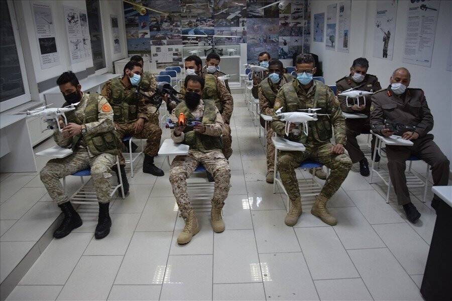 Libyalı askerlerin Konya’daki eğitimleri tamamlandı