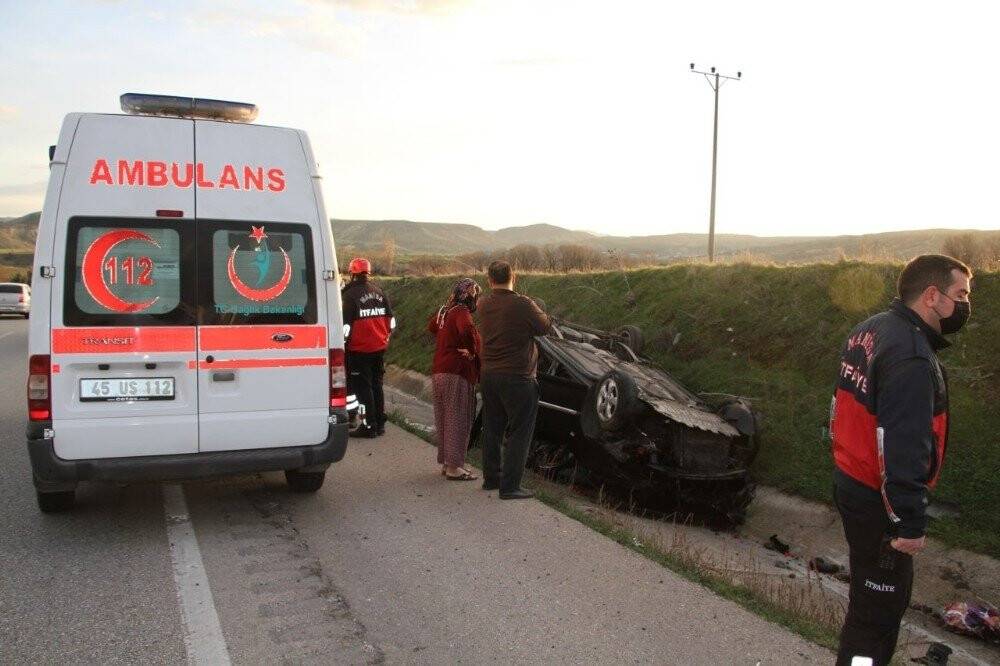 Konya'ya kız istemeye gelirken kaza yaptılar