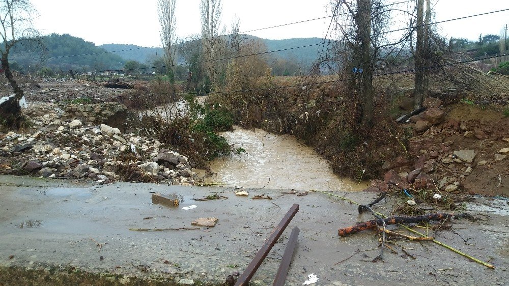 Selde 2 kişinin hayatını kaybettiği köyde taşkın riski kalmadı