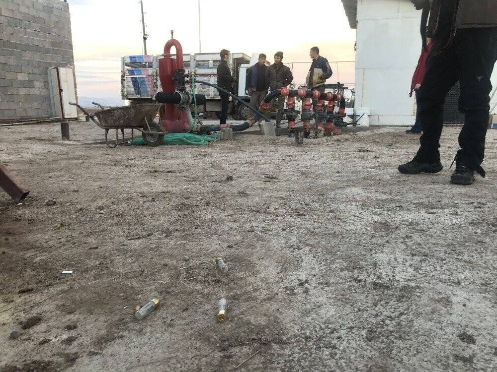 Cinayetin ardından polisle çatışmaya girdi