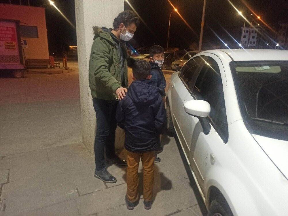 Konya’da 11 yaşındaki çocukların araba sevdası karakolda bitti