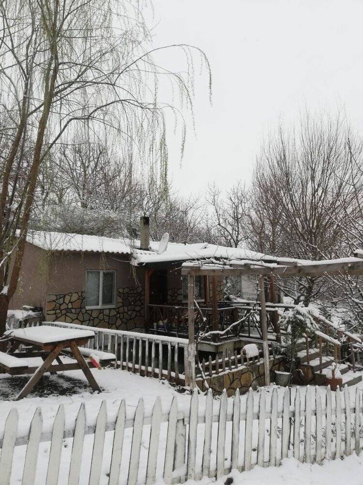 Kazdağları’nda kar yağışı etkili oluyor