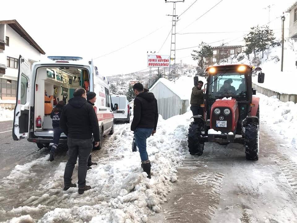 Ekipler bu kez şehit annesi için seferber oldu