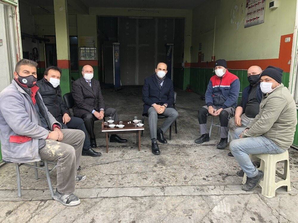 Başkan Altay'dan sanayi esnafına teşekkür