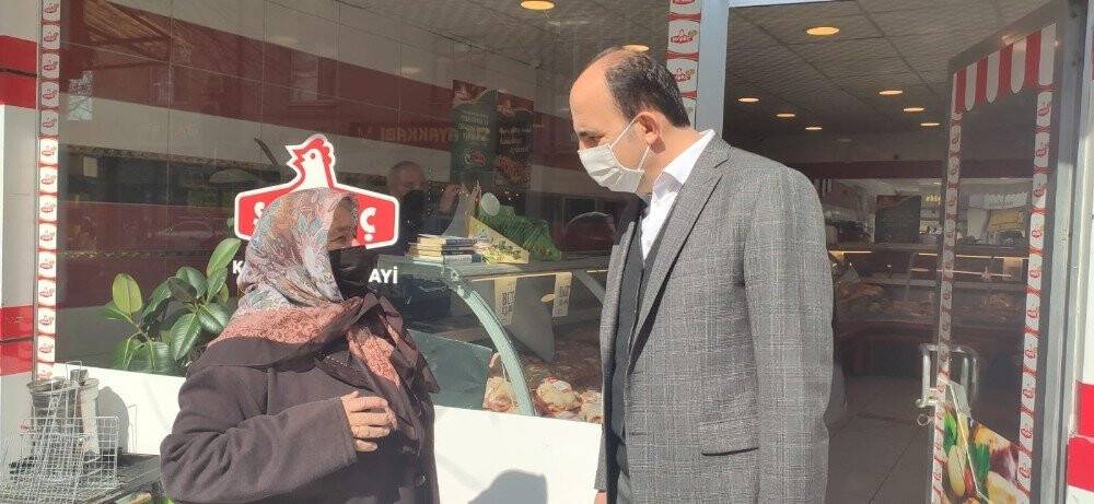 Başkan Altay'dan esnaf ziyaretleri