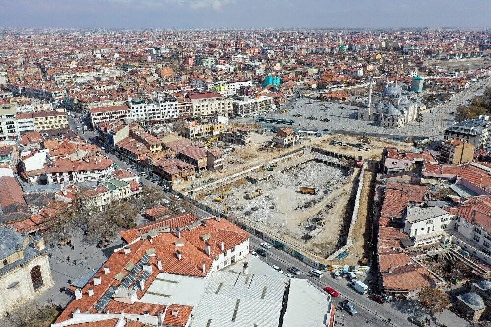 Başkan Altay: Mevlana Çarşısı ve Altın Çarşı’yı Türkiye’ye layık hale getireceğiz