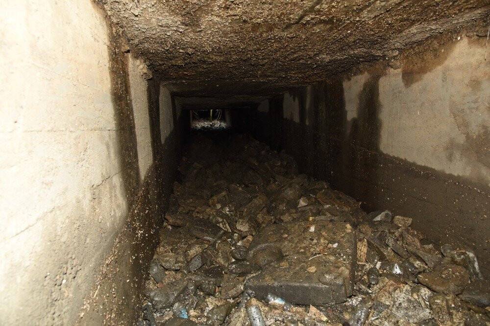200 metrelik kanaldan 60 kamyon çöp çıktı