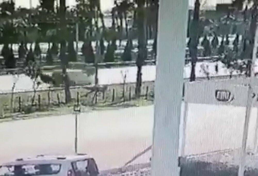 Sürücüyü gözyaşlarına boğan ölümlü kaza güvenlik kamerasında