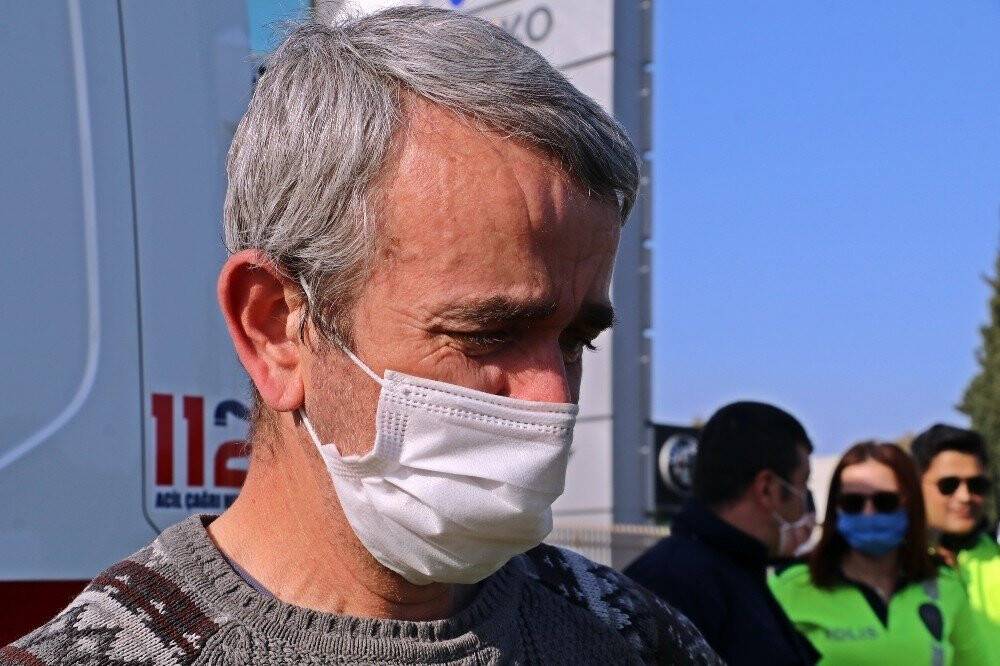 Sürücüyü gözyaşlarına boğan ölümlü kaza güvenlik kamerasında