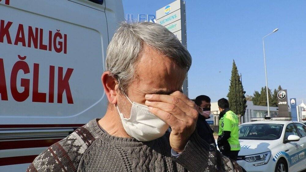 Sürücüyü gözyaşlarına boğan ölümlü kaza güvenlik kamerasında