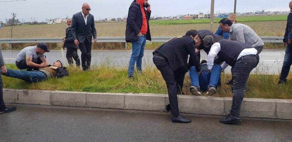 Trafik kazası sonrası düşündüren ilk yardım kargaşası