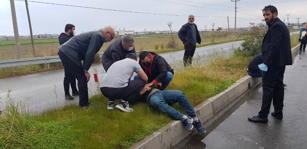 Trafik kazası sonrası düşündüren ilk yardım kargaşası