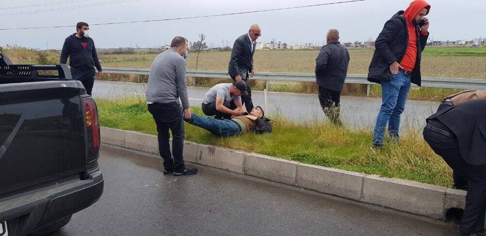 Trafik kazası sonrası düşündüren ilk yardım kargaşası
