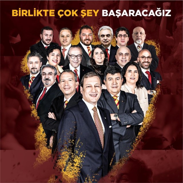 Galatasaray başkan adayı Burak Elmas, ekibini duyurdu