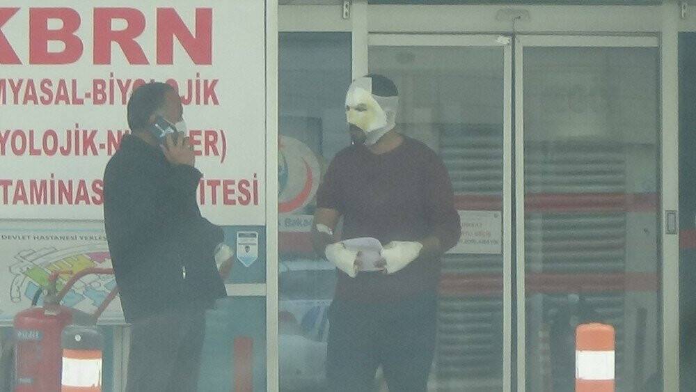 İyilik yapmak isterken alevlerin arasında kaldı