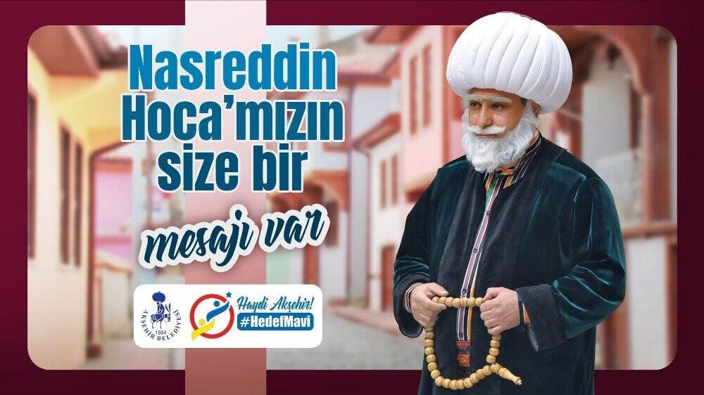 Konya'da Nasreddin Hoca’dan mavileşme çağrısı