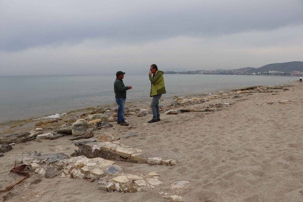 Sular çekildi, tarih ortaya çıktı