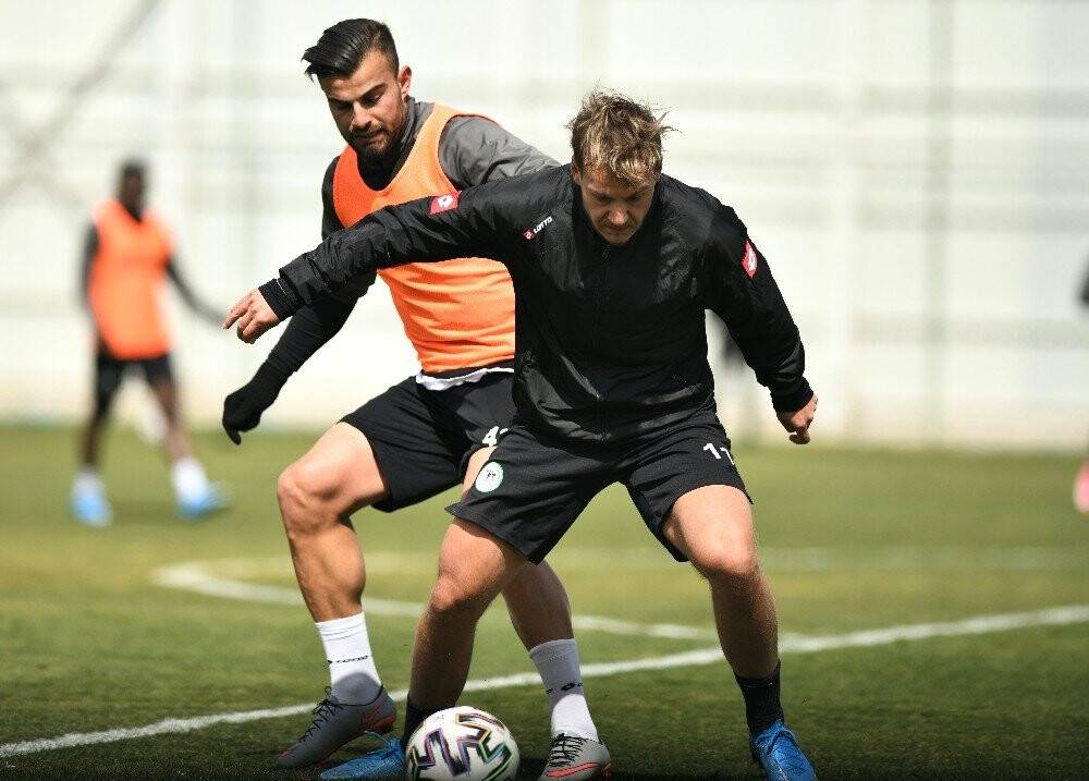 Konyaspor, Kasımpaşa maçı hazırlıklarına devam etti