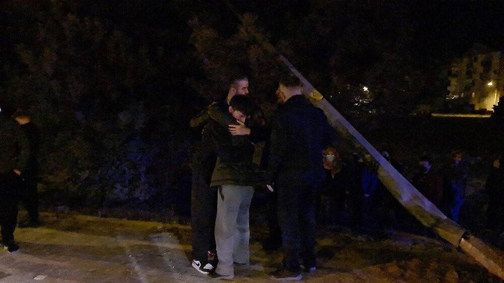 Kaza yaptı, kimse sakinleştiremeyince gözyaşlarına boğuldu
