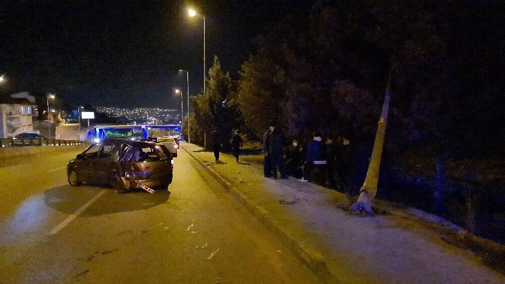 Kaza yaptı, kimse sakinleştiremeyince gözyaşlarına boğuldu