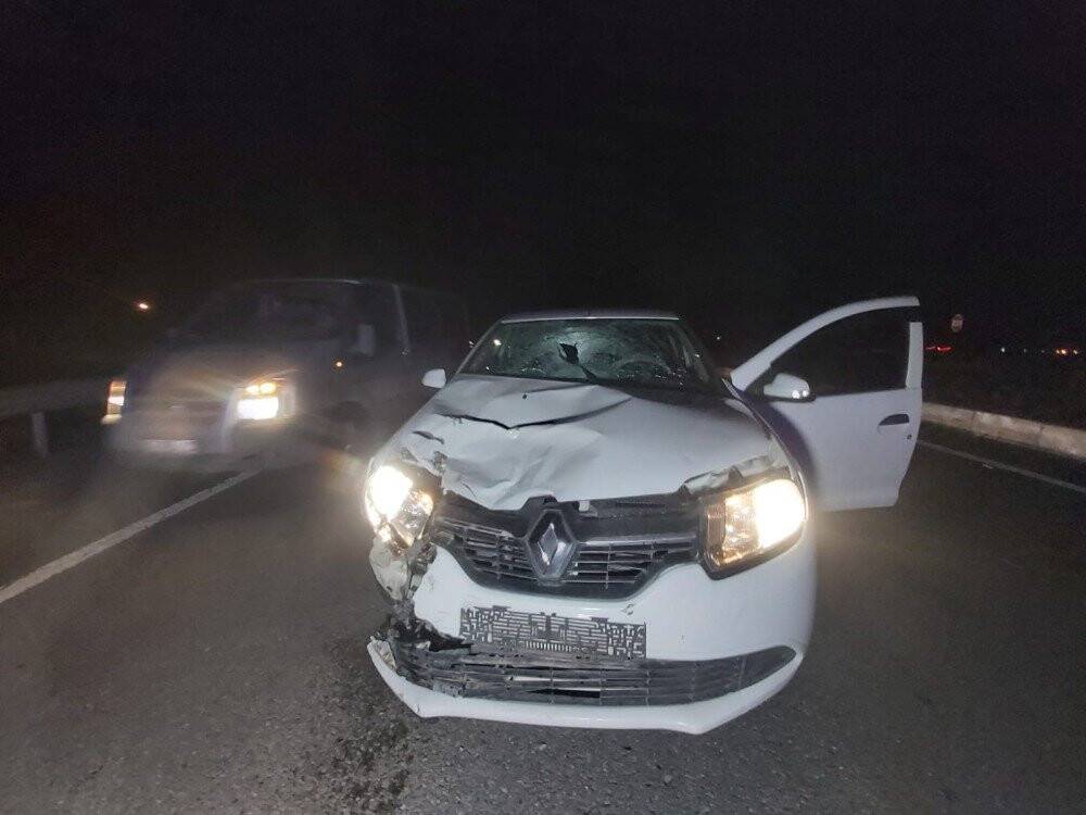 Otomobil ile motosiklet çarpıştı: 1 ölü, 1 yaralı
