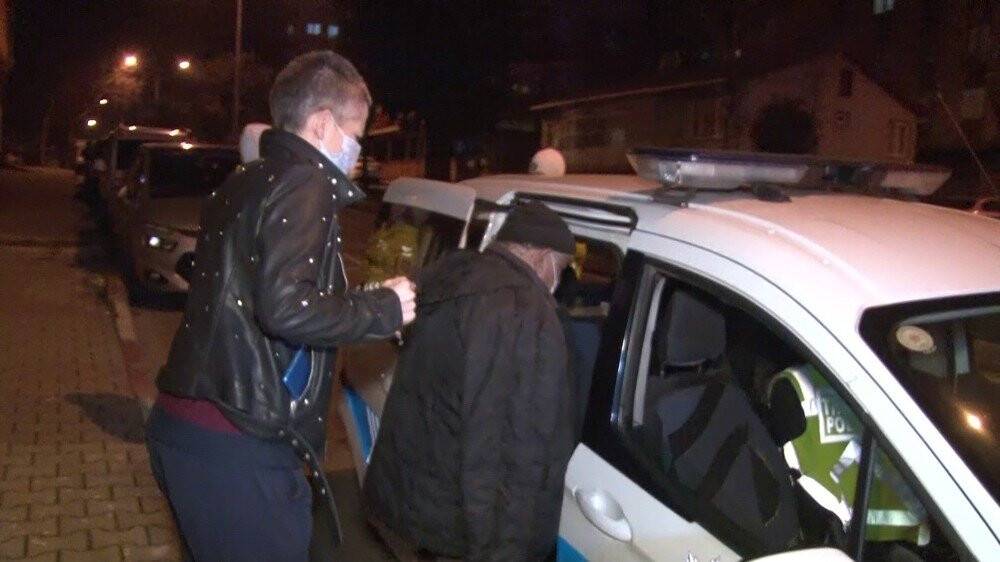 Kısıtlamayı deldi, alçılı kolla araba sürerek dehşet saçtı